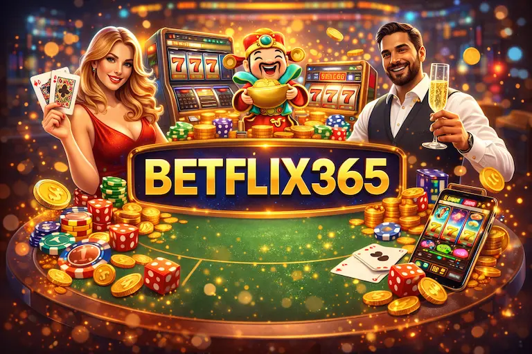 BETFLIX365 คาสิโนออนไลน์ เล่นง่าย ลุ้นมันส์ ฝากถอนเร็ว